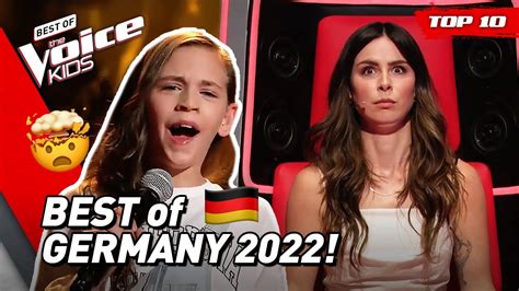 BEST of The Voice Kids GERMANY 2022! 🤩 | Top 10 - YouTube