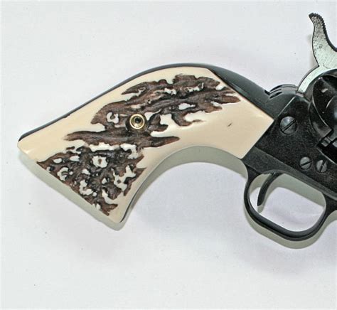 Ruger Vaquero XR3-Red Stag-Like Grips