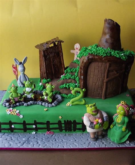 Shrek House Cake - CakeCentral.com