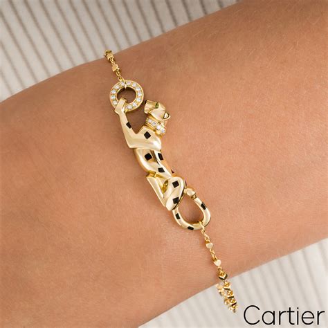 Cartier Yellow Gold Panthere de Cartier Bracelet B6064518 | Rich Diamonds