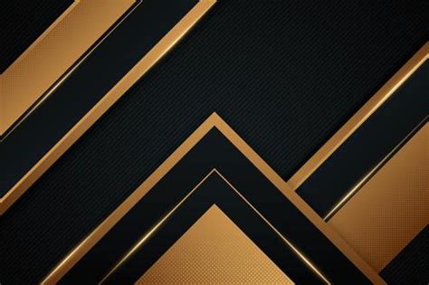 Black gold abstract background vector free download