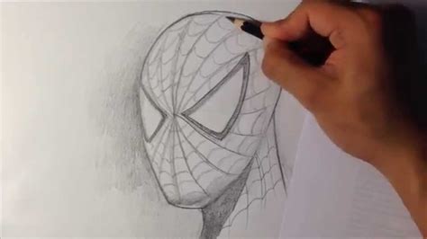 How to Draw Spider-man in Fine Art Style - Easy Drawings - YouTube