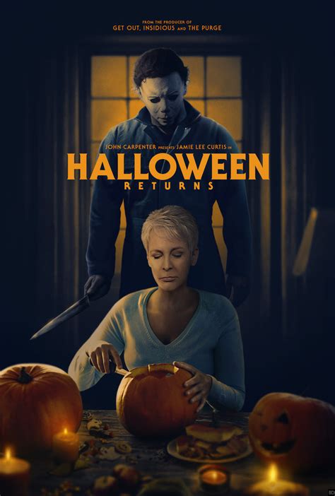 Awesome 'Halloween' Fan Poster Reunites Laurie and Michael - Bloody ...