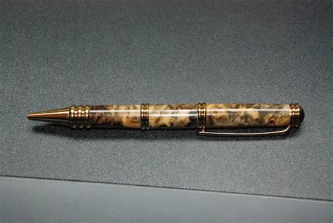 Handmade Buckeye Burl Wood pen by TimsTurningz on Etsy