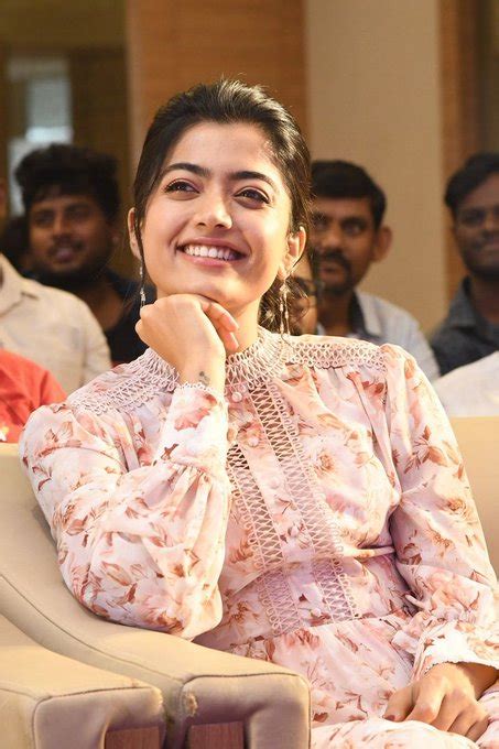 Bheeshma Movie Success Meet Rashmika Mandanna Stills