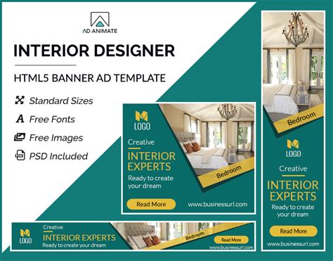 Interior Designer Banner (RE001) | AdAnimate