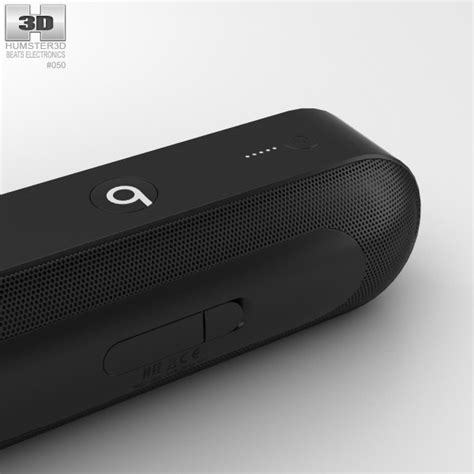 Beats Pill Plus Black 3D model - Electronics on Hum3D