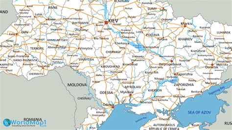 Kherson Map - Ukraine