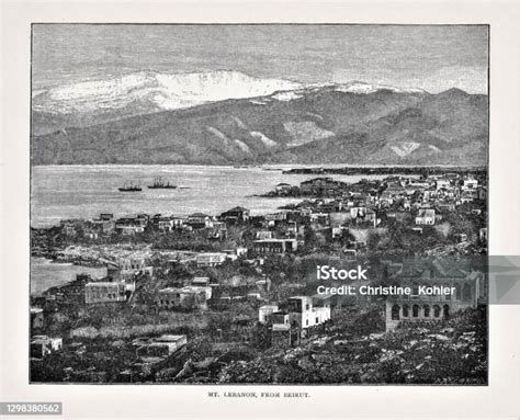 Mt Lebanon Beirut Middle East History Stock Illustration - Download Image Now - Beirut, Lebanon ...