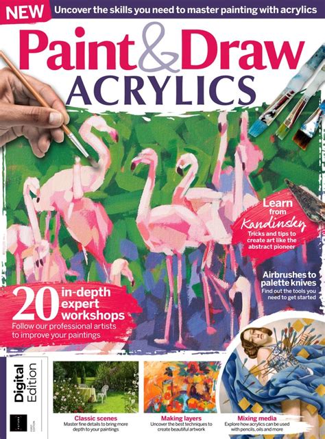 Paint & Draw: Acrylics Magazine (Digital) - DiscountMags.com