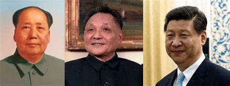 China’s Three Leaders: the Revolutionary, the Reformer, and the ...