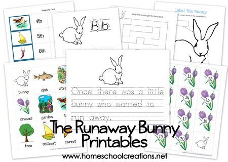 The Runaway Bunny Printables | Runaway bunny, Bunny activities ...