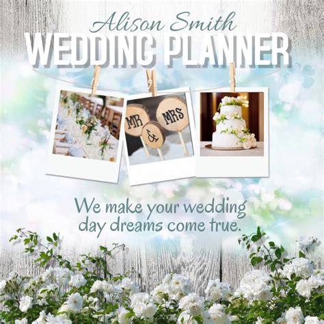 Copy of Wedding Event Planner Video Template | PosterMyWall