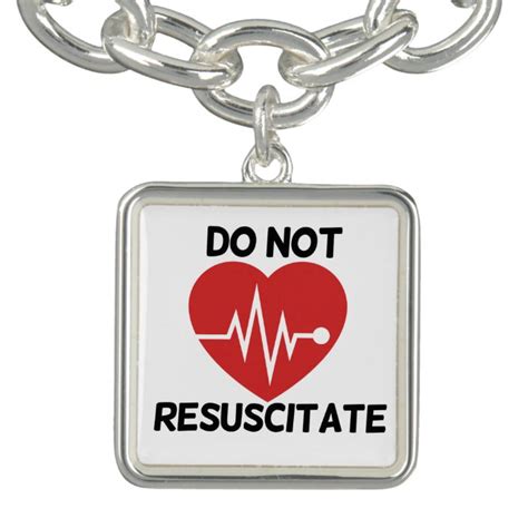 Do not resuscitate bracelet | Zazzle.co.uk