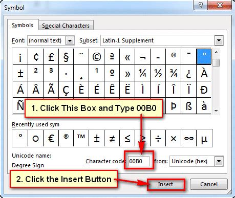 How to Type Degree Symbol in Word and Excel with Shortcut Method