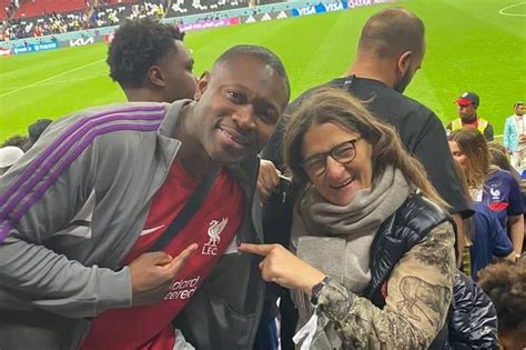 Kylian Mbappe's mum makes Liverpool 'point' as World Cup picture ...