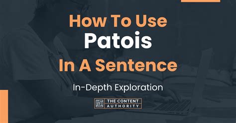 How To Use "Patois" In A Sentence: In-Depth Exploration