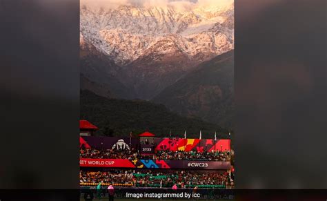 Web Left Breathless by Beautiful Footage of Dharamshala Cricket Stadium - News Eeped