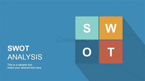 Cover Slide SWOT Analysis Template PPT - SlideModel