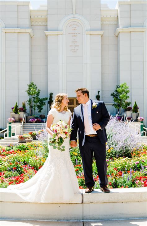 Bountiful Temple Wedding | Utah Wedding Photographer