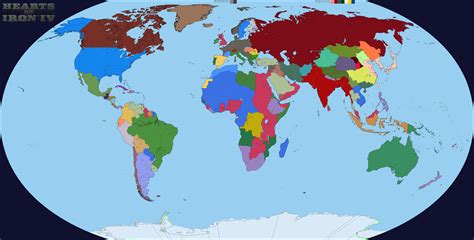 Hoi4 Map 1940 by GODOFGOLD808 on DeviantArt