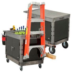 Trucks & Carts | Tool/Maintenance Carts | Rubbermaid® Trades Carts - GlobalIndustrial.com