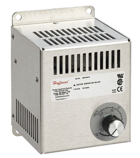 HOFFMAN, 120V AC, 100 W Watts, Fan Forced Enclosure Heater - 32FL34|DAH1001A - Grainger