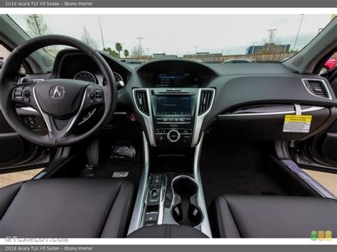 Ebony Interior Photo for the 2019 Acura TLX V6 Sedan #131786180 ...