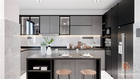 Small Kitchen Design For Condo /Apartment Malaysia 2020 | rekatone.com