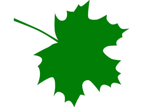 Green Leaf Outline - ClipArt Best