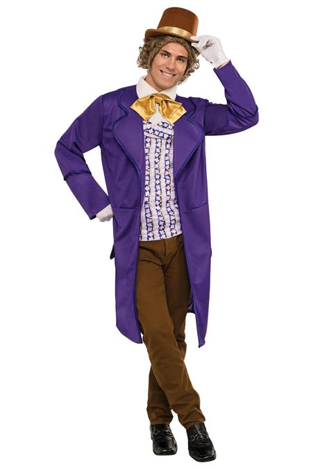 Deluxe Willy Wonka Costume for Men