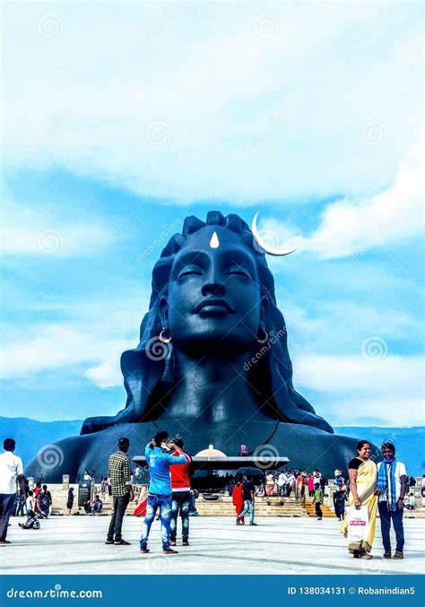 Adiyogi the Shiva Statue in Coimbatore Tamil Nadu India Editorial Photo - Image of coimbatore ...