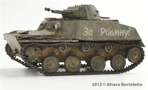 T-40 Tank STC Start 1/35 scale