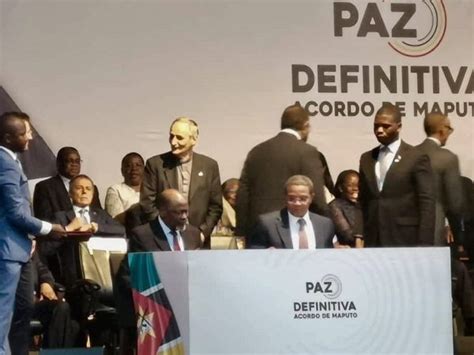 Mozambique: FRELIMO, RENAMO sign peace deal (Photos) - P.M. News