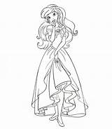 Ariel Coloring Page  Princess coloring Pages Disney sketch template