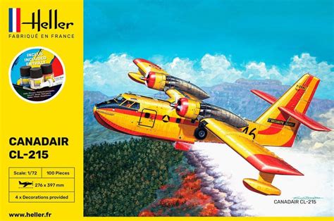 Heller - 56373 - CANADAIR CL-215 (Starter Kit) - 1/72 Scale Model