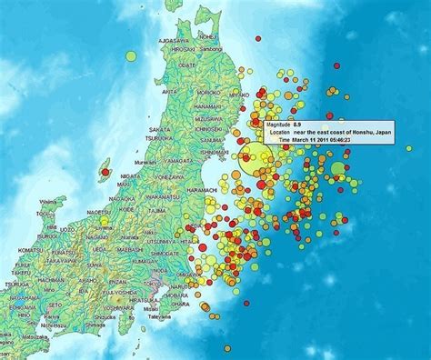 The 2011 Tōhoku Earthquake and Tsunami, Japan. (11 March 2011)