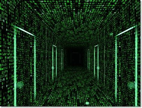 3D Matrix Corridors Screensaver - Download