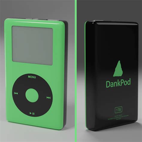 Custom DankPods iPod design, I made in Blender : r/DankPods