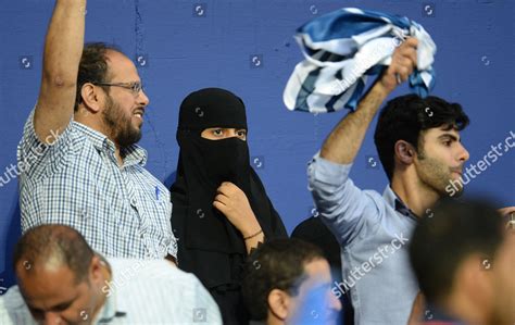 Al Hilal Fans Look On During Editorial Stock Photo - Stock Image | Shutterstock