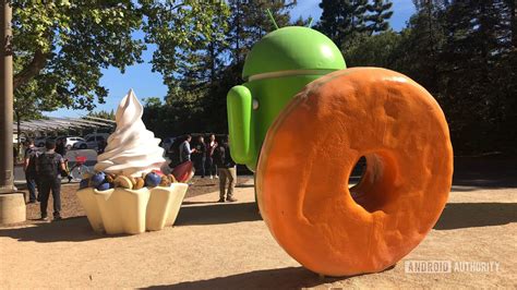 Google's Android statues are gone (for now) - Android Authority