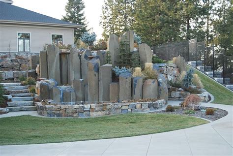 Columnar Basalt — Rock Placing Company Hillside Landscaping ...