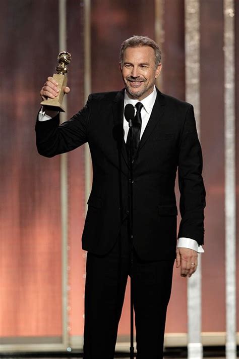 Kevin Costner Love this man! | Kevin costner, Golden globe winners, Golden globe award