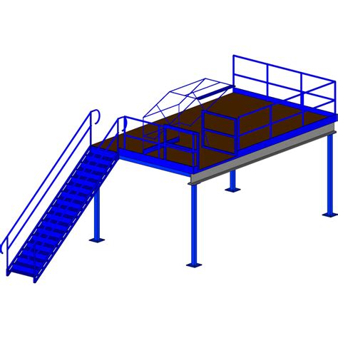 Custom Warehouse Mezzanine Design | Unitran Manufacturers