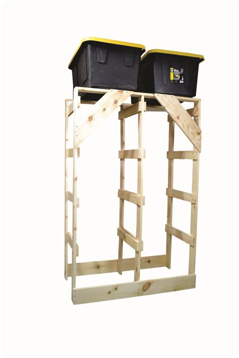 Wooden Tote Storage Rack - Poole & Sons, Inc.