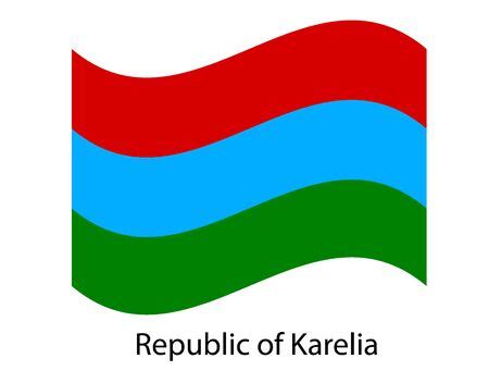 Vector of Republic of Karelia flag, - ID:135408371 - Royalty Free Image - Stocklib