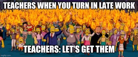 Simpsons angry mob torches - Imgflip