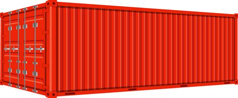 last container clipart design illustration 9398126 PNG