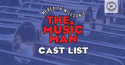 Music Man Cast List