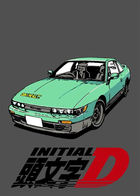 Initial D - Car – Poster | Canvas Wall Art Print - John Sneaker